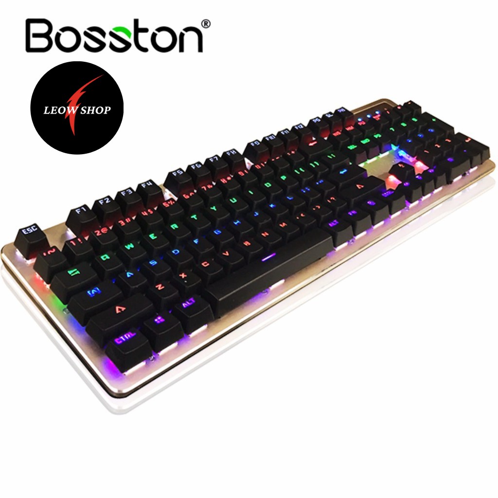 Bàn Phím Cơ Chuyên Game KEYBOARD Cơ BOSTON 916 LED