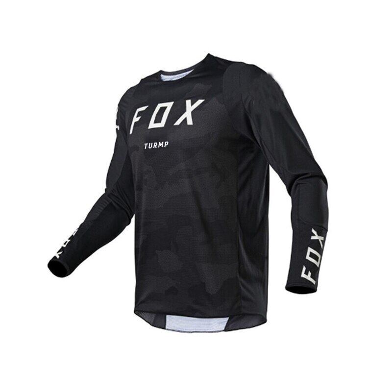 Áo Thi Đấu Xuống Dốc Tay Dài Mtb Fox Mới Áo Thi Đấu Xe Đạp Leo Núi Đua Xe Địa Hình Xe Máy Địa Hình FXR Áo Thi Đấu Xe Đạp