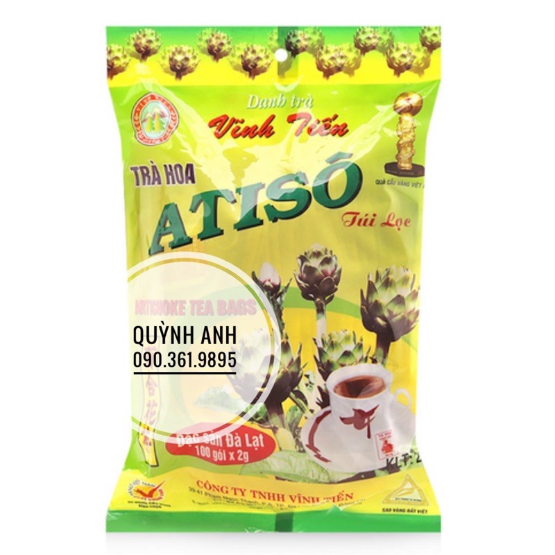 Trà Atiso túi lọc Vĩnh Tiến (100 túi)