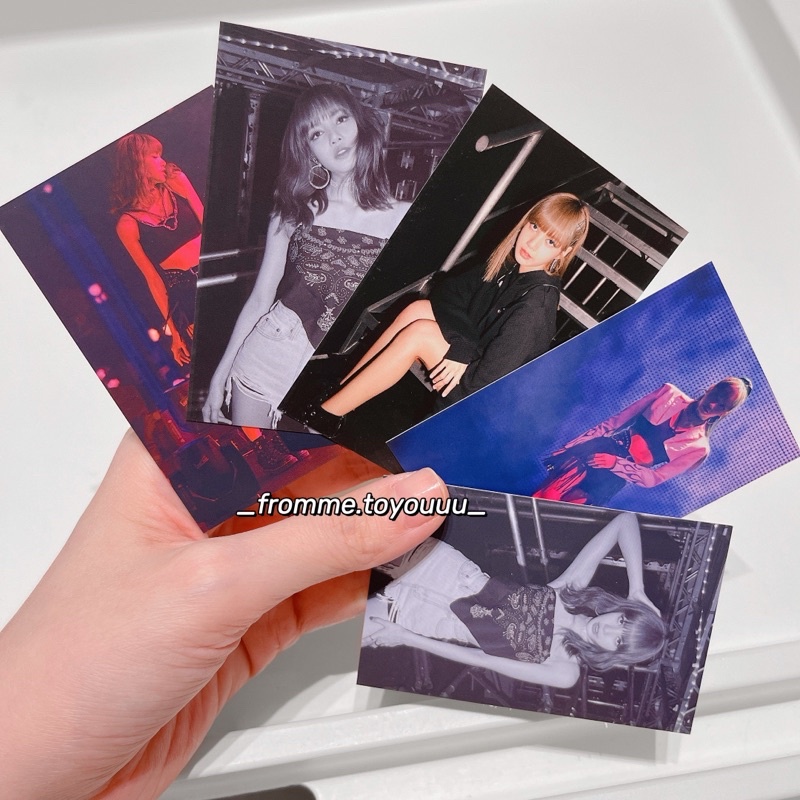 Ảnh photocard Jisoo Jennie Rose Lisa card BLACKPINk chính hãng