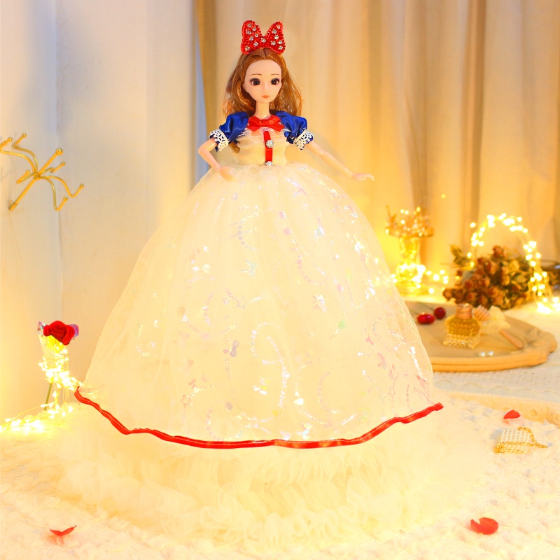 Búp Bê Barbie 50cm Xinh Xắn Đáng Yêu Cho Bé Gái