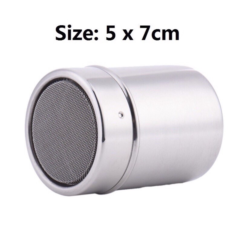 Lọ rắc bột , lọ rắc cacao (inox xịn)