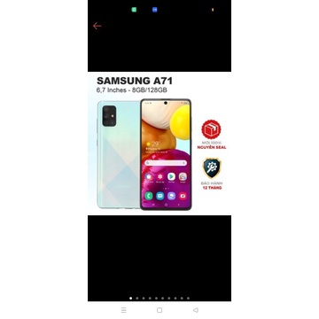 Điện thoại samsung galaxy A71