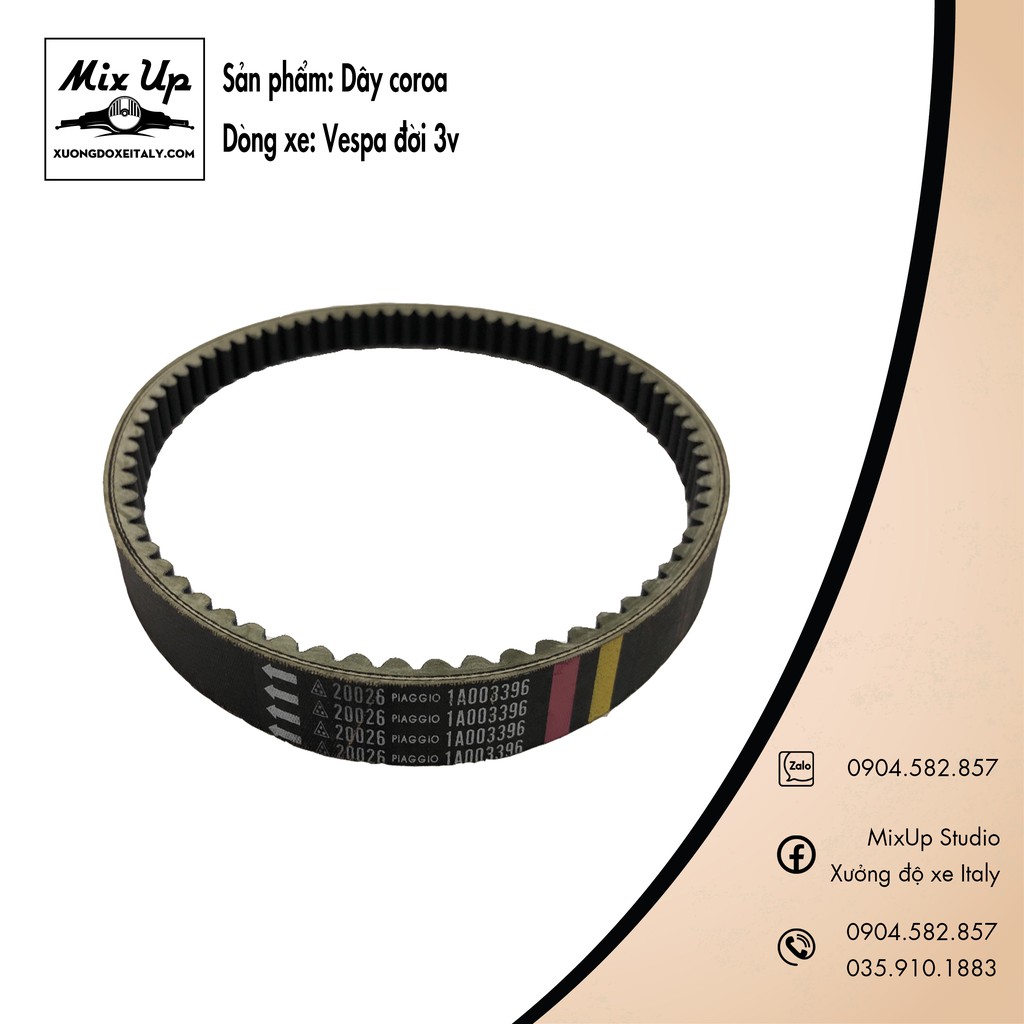DÂY CUROA TẤT CẢ CÁC DÒNG XE VESPA ĐỜI 2V - 3V