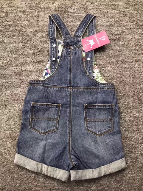 Quần yếm Jean EPK bé gái 3-9y