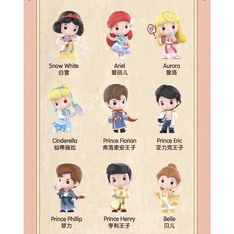 Búp Bê Công Chúa Disney Han Trung Quốc Dễ Thương popmart
