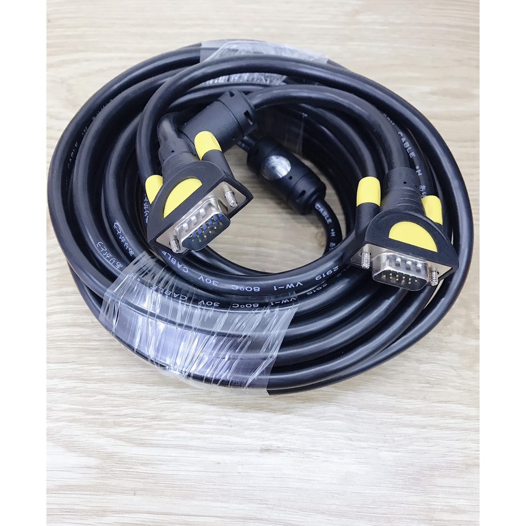Cáp VGA Dài 10M 15M 20M 30M SENNIKO - Hàng Chính Hãng BH 12 Tháng