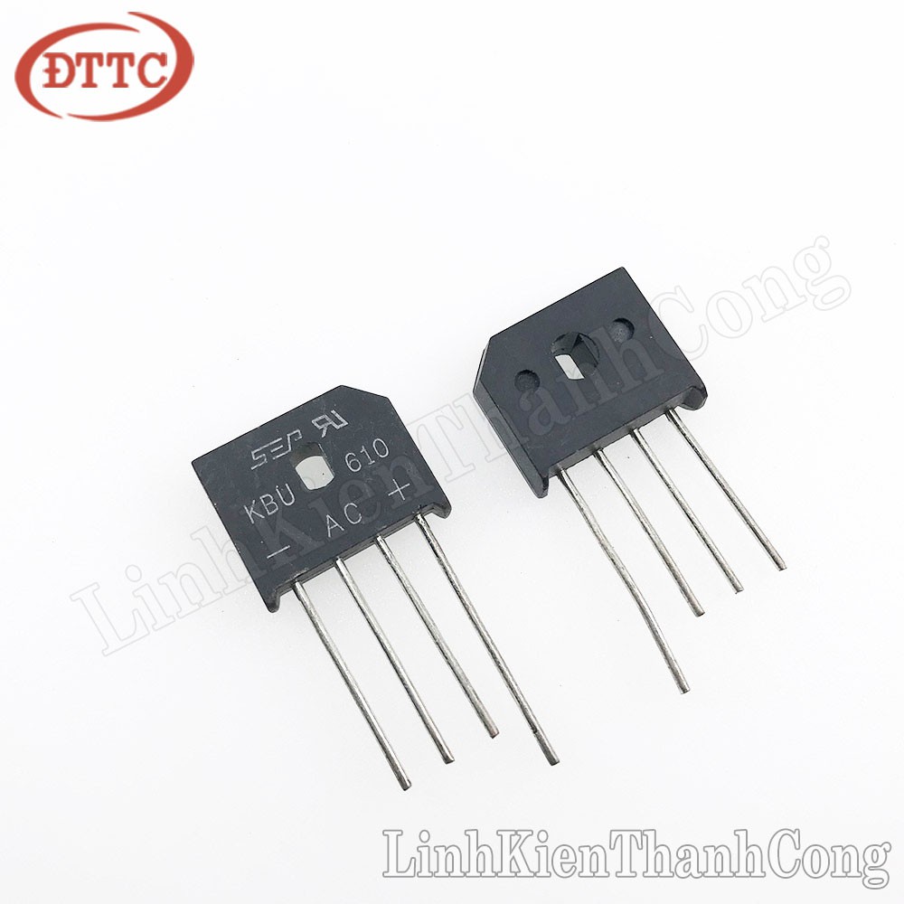 Diode Cầu KBU610 6A 1000V