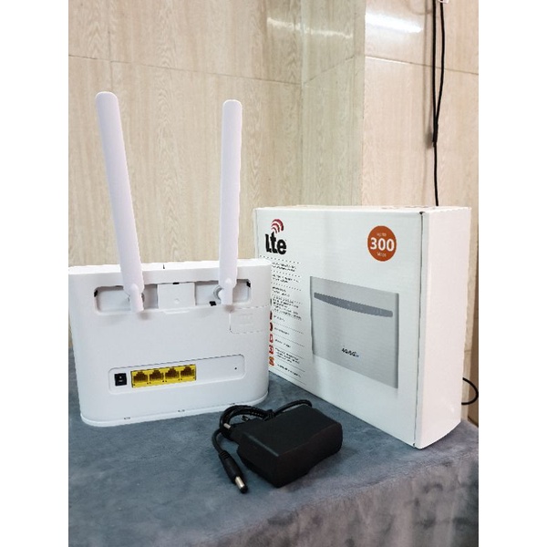 Bộ Phát Wifi 4G/3G LTE  CPE B525 tốc độ cao / 4 Cổng Lan