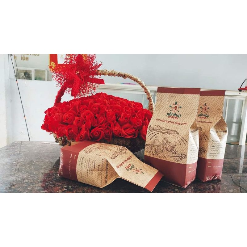 500GR CÀ PHÊ NGUYÊN CHẤT ( RANG XAY MỘC)