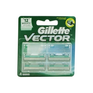 Lưỡi dao cạo Gillette Vector ( 4 lưỡi )