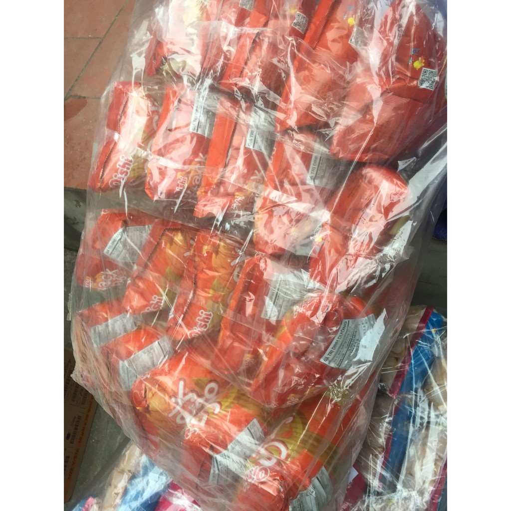 Bim bim Snack Bí Đỏ Vị Bò Nướng 68g Siêu to khổng lồ