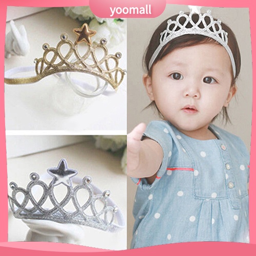 Vương miện công chúa thiết kế xinh xắn thời trang cho bé gái