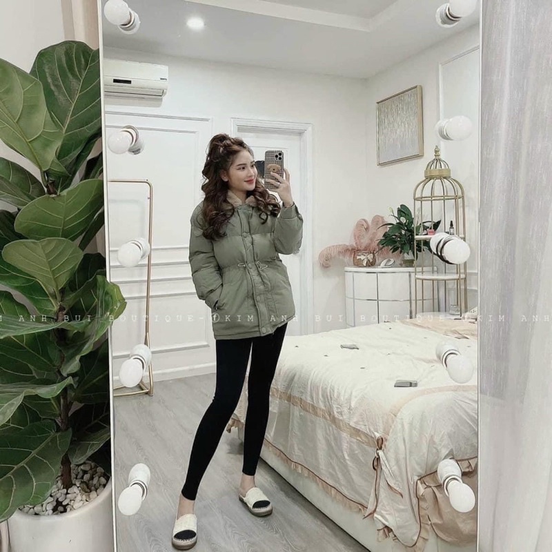 Quần legging cạp cao ôm co dãn siêu tôn dáng sẵn đủ sz