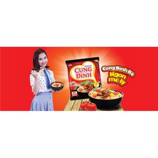 1 Thùng Mì Tôm Cung Đình 30 Gói Mới