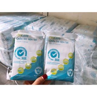 Set 5 Quần lót Cotton miễn giặt Procare (cho mẹ bầu đi sinh)