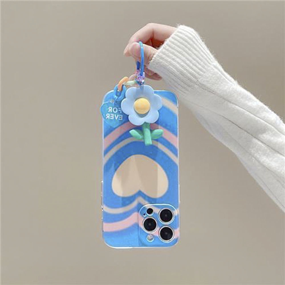 Cod Qipin INS Dây Đeo Điện Thoại Ngắn Xỏ Hạt Nhiều Màu Sắc Cầm Tay Thông Dụng