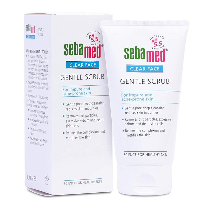 Kem Tẩy Tế Bào Chết Sebamed pH 5.5 150ml