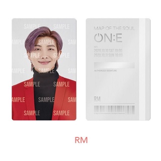 BTS OFFICIAL,CARD VÉ BTS CONCERT:ONE (HÀNG OFF,SẴN)