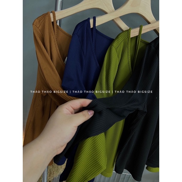 Set áo cadigan gân 2 món bigsize - MÚP BIGSIZE 60-100KG