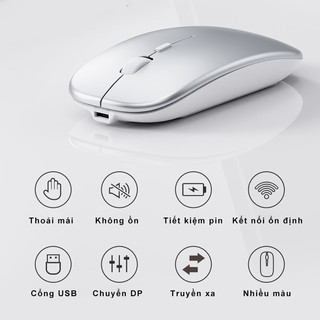Chuột không dây tự sạc pin cao cấp