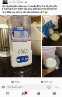 Máy làm sữa chua 3 nút