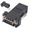 Bộ chuyển đổi dây cáp mạng hu VGA sang LAN CAT5 CAT6 RJ45