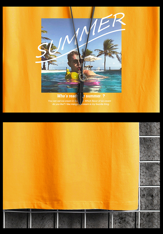 Áo thun dáng rộng cổ tròn thời trang cho nam size M-4XL