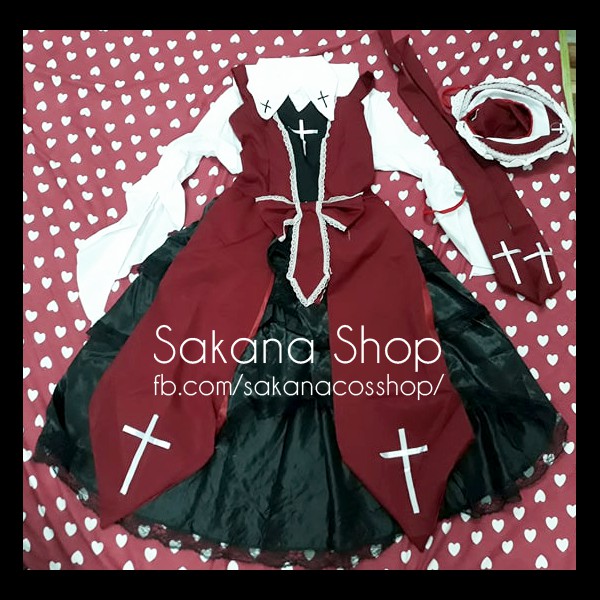 Trang phục cosplay hóa trang halloween gothic | BigBuy360 - bigbuy360.vn