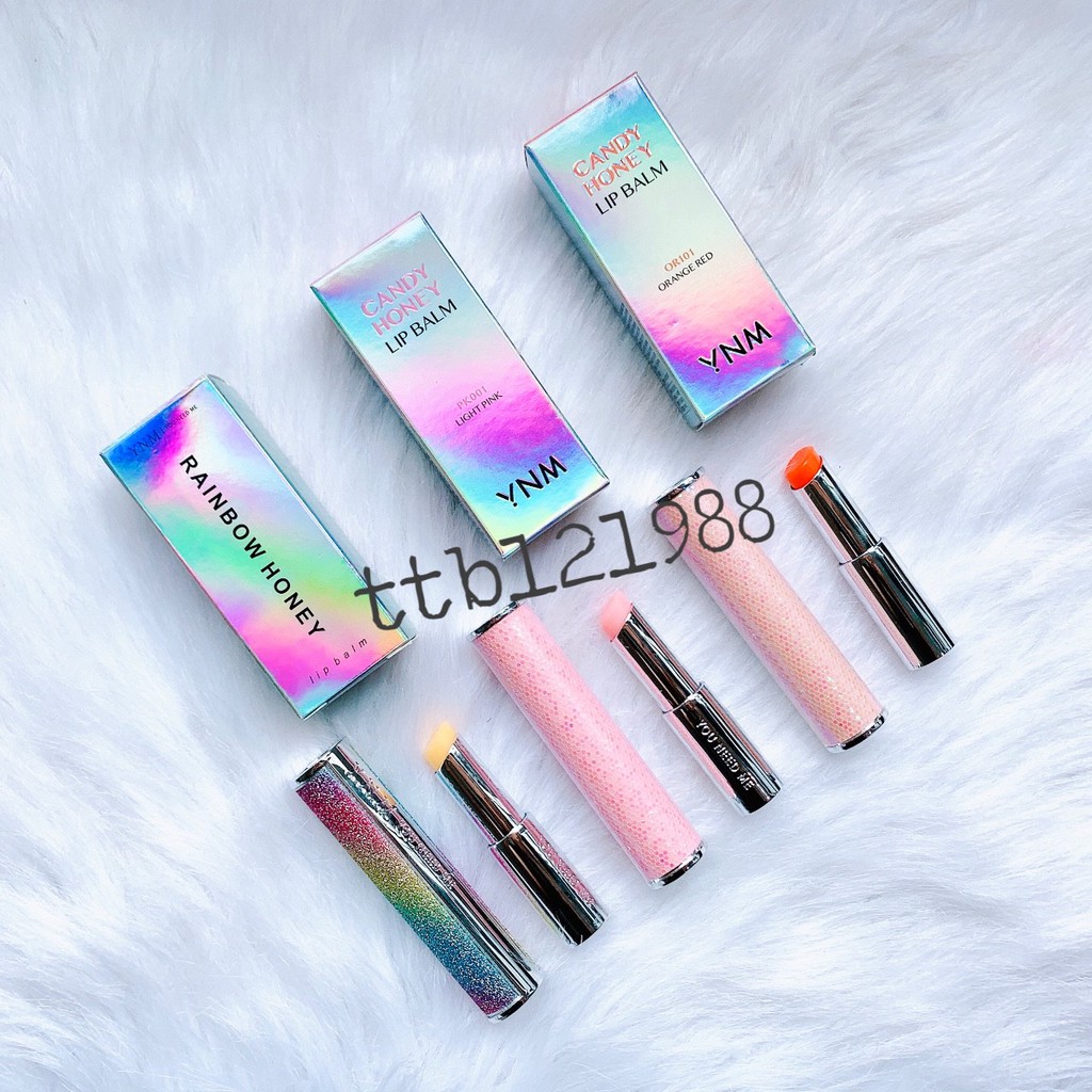 Son Dưỡng Môi Cầu Vồng YNM Rainbow Honey Lip