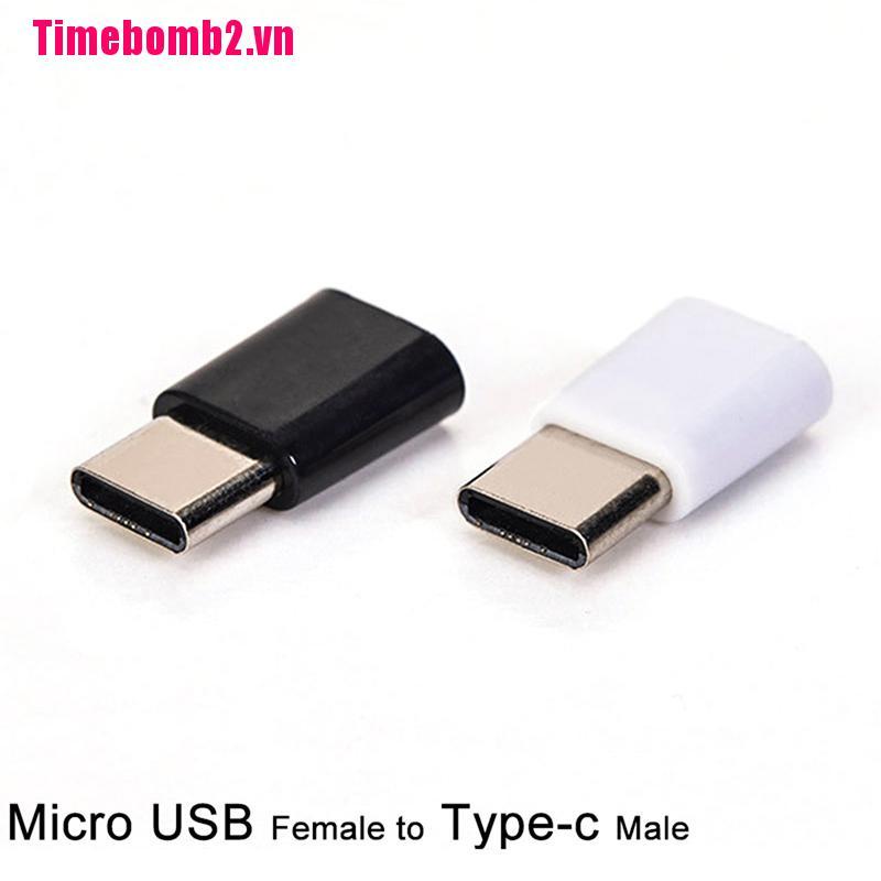 ### Đầu Chuyển Đổi Từ Cổng Micro USB Sang Giác Cắm Type-C USB-C