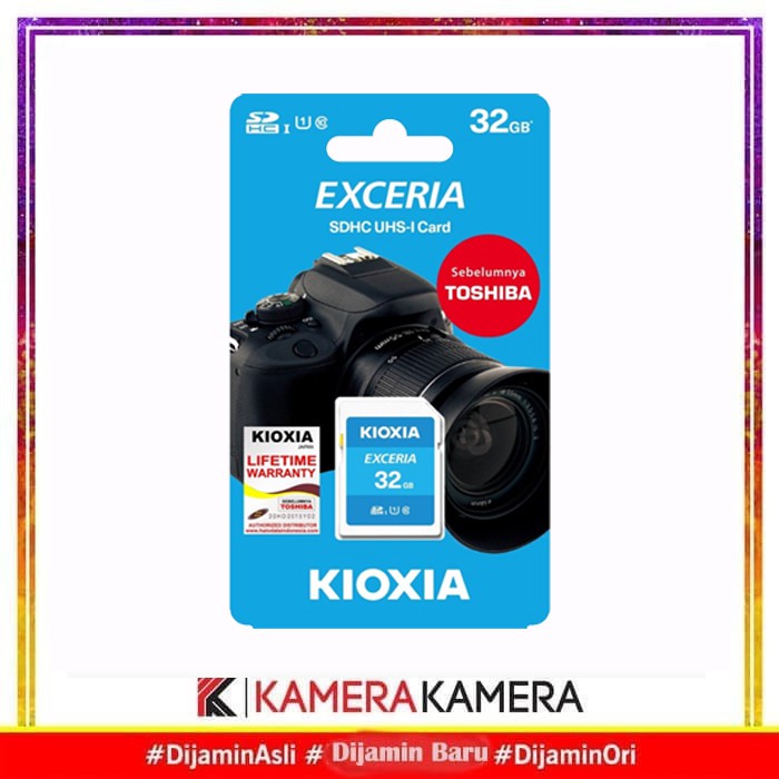 Thẻ Nhớ Kioxia Sdhc 32gb Class 10 Uhs-1 Exceria100Mb / S | BigBuy360 - bigbuy360.vn