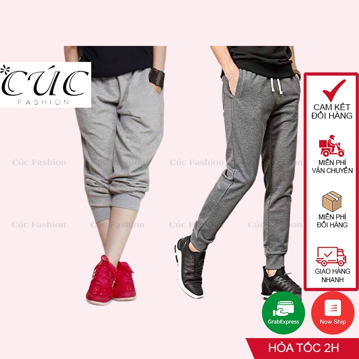 Quần jogger Unisex cho cả nam và nữ dáng thể thao QJ3 quần joger da cá