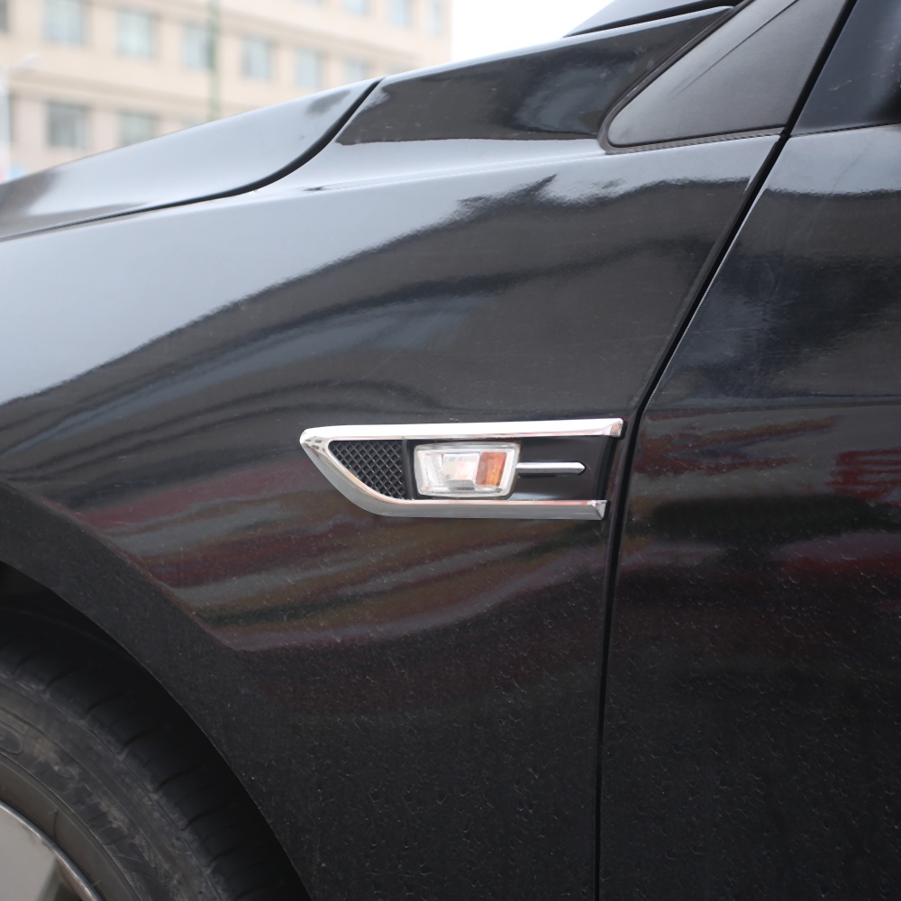 Bộ 2 Miếng Dán Trang Trí Đèn Xi Nhan Xe Hơi Chevrolet Chevy Cruze 2009-2014