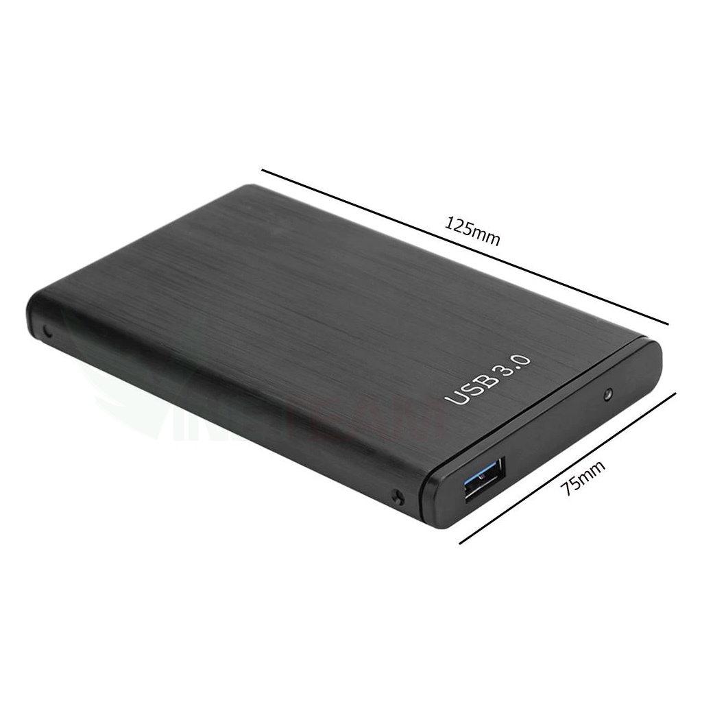 Hộp Đựng Ổ Cứng Di Động HDD SSD Box 2.5 USB 3.0 hợp kim nhôm, Tốc Độ 6gbs Dành Cho Windows Mac OS -dc4720