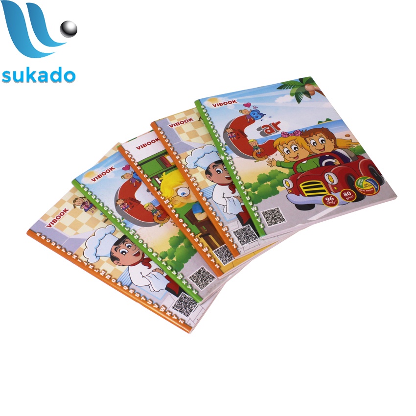 Tập học sinh 96 trang 4 ô ly ABC định lượng dày 80gsm SUKADO