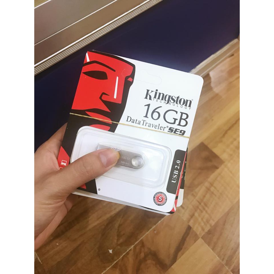 [Chính Hãng] USB Kingston kim loại 16Gb chính hãng, chống nước, nhỏ gọn tiện dụng