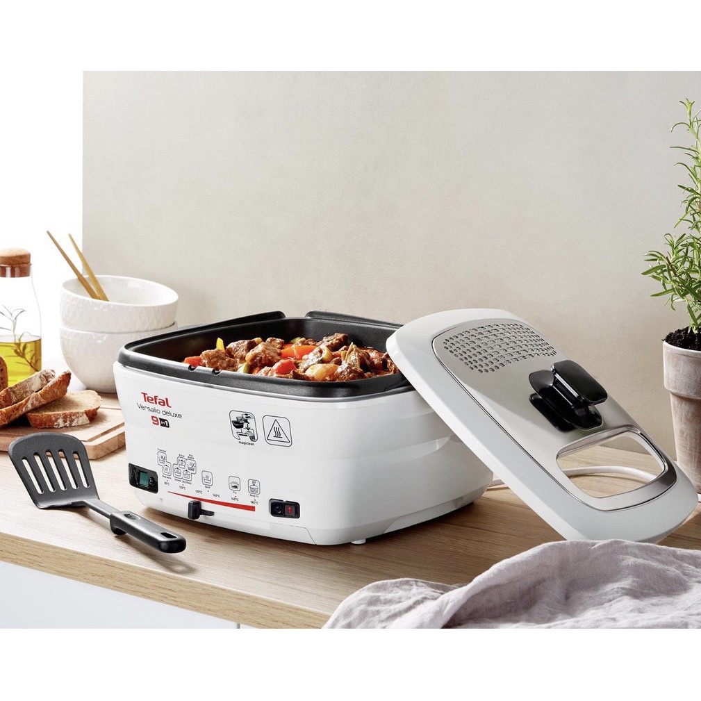 Nồi chiên ngập dầu đa năng Tefal FR4950 multi cooker 9 in 1