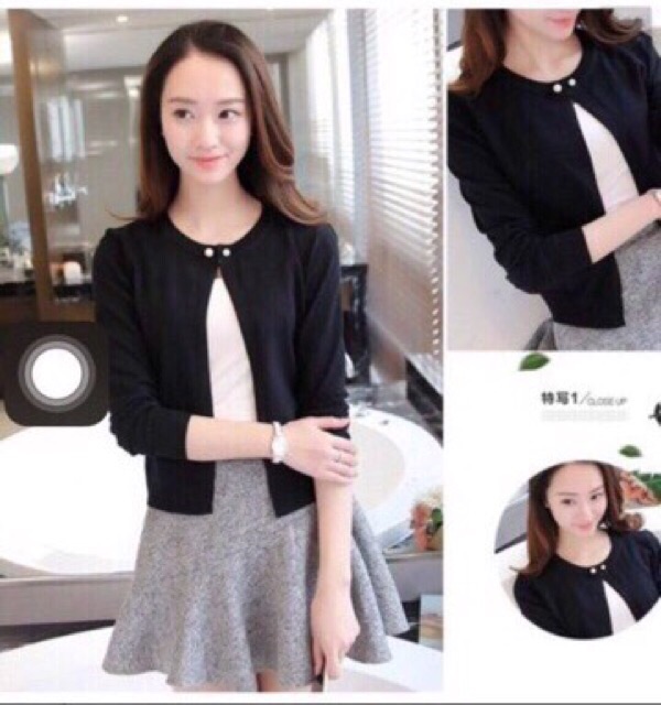 Áo khoác len đính ngọc | BigBuy360 - bigbuy360.vn