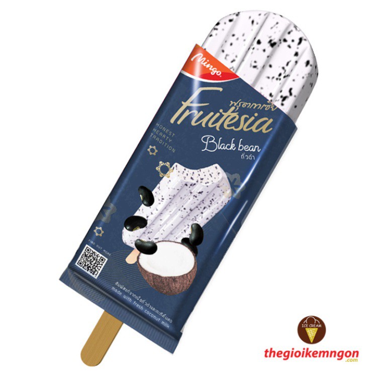 Kem đậu đen Mingo Fruitesia Blackbean Stick Thái Lan (65g)
