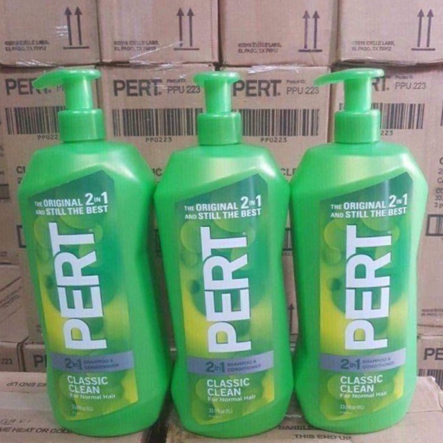 DẦU GỘI XẢ 2IN1 PERT PLUS 1000ML - USA