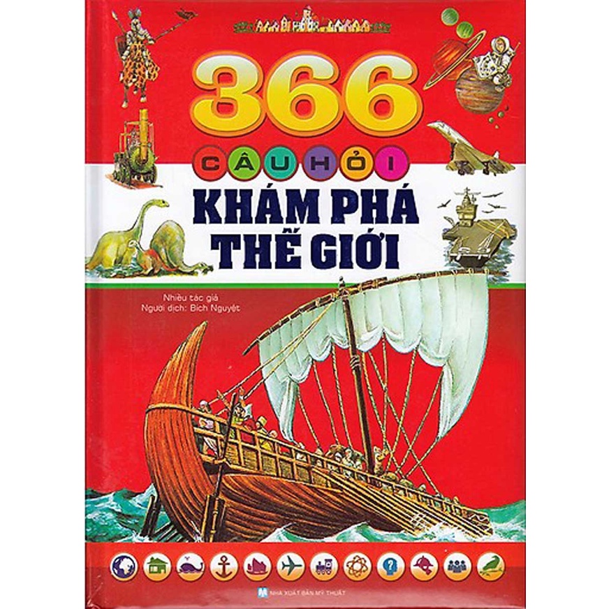 Sách - 366 Câu Hỏi Khám Phá Thế Giới
