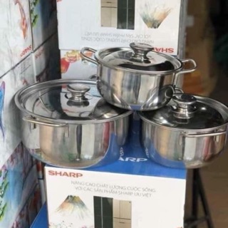 Bộ nồi inox 1 đáy