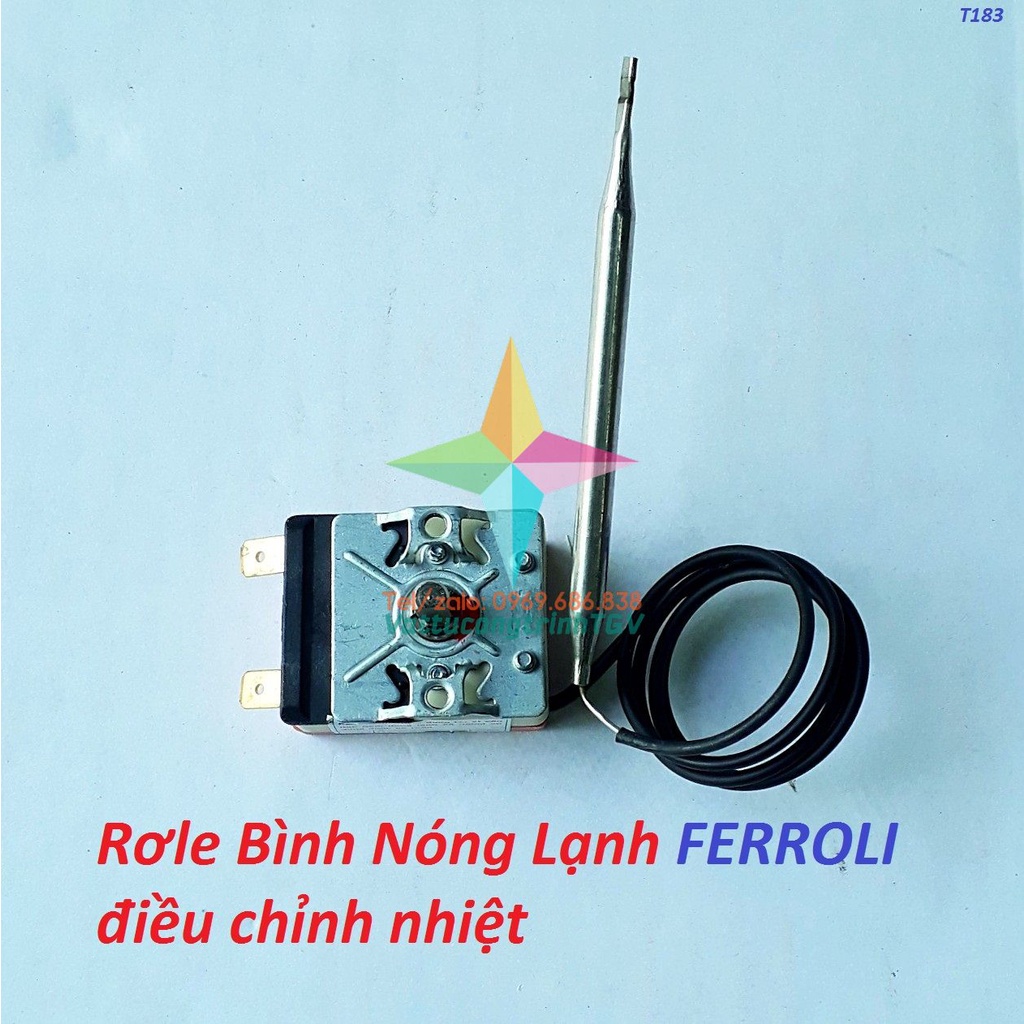 Rơle Bình Nóng Lạnh ROSSI-Ferolly-PICENZA điều nhiệt