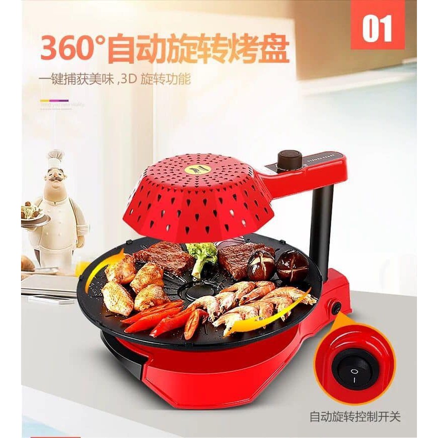 HOT! Bếp nướng không khói BBQ - Hàng có sẵn - Bảo hành 1 năm