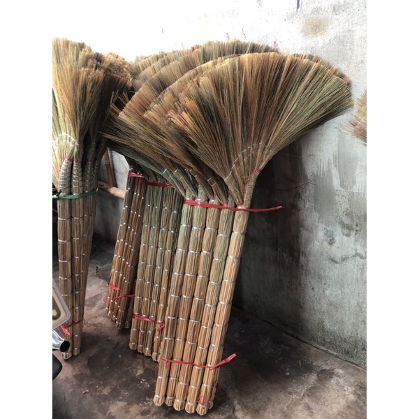 Chổi cỏ quét nhà cao cấp phù hợp gia đình 100x30cm, siêu chắc tay C04