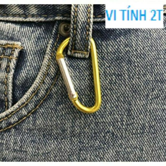 Móc khoá treo- Nhôm Carabiner- Giao đúng hàng như ảnh.