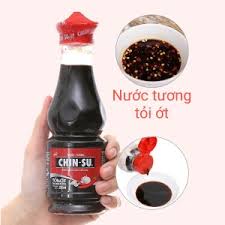 CHAI NƯỚC TƯƠNG CHIN-SU LOẠI 330ML CAY/KHÔNG CAY