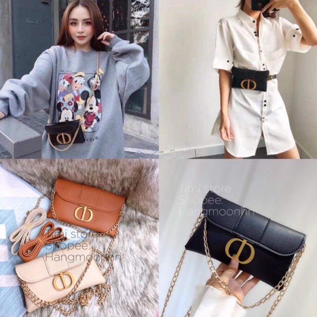 Túi bao tử CD đeo bụng và đeo chéo (2 dây)