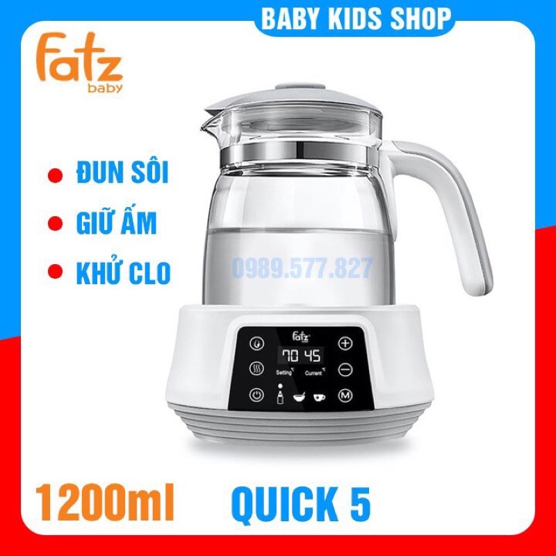 Máy đun và hâm nước pha sữa điện tử Fatz Baby QUICK5